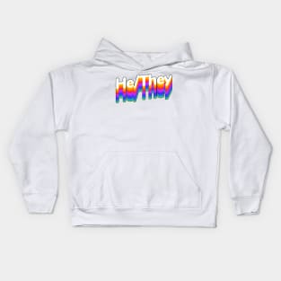 He/They Kids Hoodie